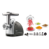 Masina de tocat carne Tefal HV8 Plus 9 in 1 NE688837, 2200W, 4.5 kg/min, Gri/Inox - 1