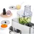 Tefal Masterchef Grande QB813D38 Πλανητικός Επεξεργαστής Κουζινομηχανών, 1500W, Μπολ 6,7L, Μπλέντερ, Κόφτης, Τρίφτης, Ανοξείδωτο Ατσάλι - 11
