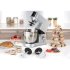 Tefal Masterchef Grande QB813D38 Πλανητικός Επεξεργαστής Κουζινομηχανών, 1500W, Μπολ 6,7L, Μπλέντερ, Κόφτης, Τρίφτης, Ανοξείδωτο Ατσάλι - 14