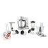 Robot de bucatarie planetar Tefal Masterchef Grande QB813D38, 1500W, Bol 6.7L, Blender, Masina de tocat, Razatoare, Inox - 15