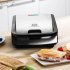 Sandwich maker multifunctional Tefal Snack Collection 4 in 1 SW854D16, 700W, 4 seturi de placi incluse, Argintiu/Negru - 6
