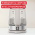 Fierbator de apa Tefal KI605B30, 2200W, capacitate 1.7L, vas din sticla termorezistenta, iluminare ambientala, Gri - 9