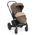 Carucior pentru copii 3 in 1 Joie Chrome DLX, cu landou si scoica i-Snug, Toffee - 5