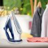 Fier de calcat Tefal Easygliss Plus FV5715E0, 2400W, Talpa Durilium Airglide, Sistem Anti-picurare, Alb/Albastru - 5