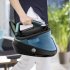 Гладачна станция Tefal Pro Express Vision GV9822E1, 3000W, Smart LED Vision, гладеща повърхност Durilium AirGlide, черно/синьо - 4