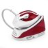 Statie de calcat Tefal Express Essential SV6111E1, 2200W, 5.2 bari, Jet de abur 250g/min, Talpa Xpress Glide, 1.4L, Alb/Rosu - 1
