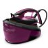 Σταθμός σιδερώματος Tefal Express Vision SV8152E0, 2800W, Πλάκα Durilium Airglide Autoclean, LED Vision, 1,8L, Λευκό/Μωβ - 1