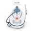 Σταθμός σιδερώματος Tefal Express Protect SV9202E0, 2800W, Πλάκα Durilium Airglide Autoclean, Χωρίς ρύθμιση, 1,8L, Λευκό/Μπλε - 4