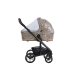 Carucior 3 in 1 pentru copii Joie Chrome 2, versatil, cu landou Chrome si scoica I-SNUG, Cashew - 9