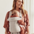 Marsupiu pentru bebelusi BabyBjorn Mini, 3D Jersey , anatomic, cu multiple pozitii -  Light Beige - 6