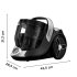 Rowenta Green Force Cyclonic Effitech+ RO7C66EA ηλεκτρική σκούπα χωρίς σακούλα, φιλτράρισμα HEPA, δοχείο 2,5 L, 500 W  - 9