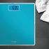 Cantar de Baie Tefal Classic PP1503V0, Max 160kg, Gradatie 100g, Pornire Automata, Sticla Securizata, Albastru - 2