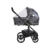 Carucior 3 in 1 pentru copii Joie Chrome 2, versatil, cu landou Chrome si scoica I-SNUG, Raven - 9