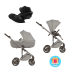 Детска количка Anex Eli Granti 3 в 1, с кош за новородено и черупка Cloud G - 1