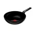 Tigaie Wok Tefal Renew 28 cm C4321923, aluminiu reciclat, Thermo-Signal, inductie, invelis ceramic, negru - 1