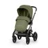 Carucior sport pentru copii Cybex Talos S Lux, robust, suspensie avansata, confortabil - Moss Green cu cadru taupe - 2