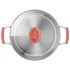 Σετ 6 τεμαχίων Tefal Opti'Space G720S674, κατσαρόλα 18cm, κατσαρόλες 20/24cm, από ανοξείδωτο ατσάλι, επαγωγική - 6
