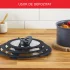 Capac de sticla transparent Tefal Ingenio, compatibil cu oalele & tigaile Ingenio, 22 cm - 4