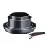 Set 5 piese Tefal Ingenio XL Force L1589502, maner detasabil, invelis antiaderent si Thermo-Signal - 1