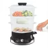Aparat de gatit la aburi Tefal Ultracompact VC204810, 3 vase, 9L, 800W, cronometru manual, design compact - 3