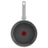 Тиган Tefal Renew ON C4273232, 24 см, стъклен капак, рециклиран алуминий, керамично покритие, термосигнал, индукция, сив - 2