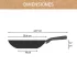 Τηγάνι Wok Tefal Renew ON C4271932, 28 cm, Ανακυκλωμένο Αλουμίνιο, Κεραμική Επίστρωση, Θερμο-Σήμα, Επαγωγικό, Γκρι - 4