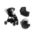 Carucior 3 in 1 pentru copii Joie Finiti Signature, multifunctional, cu landou si scoica i-Snug - Eclipse - 1