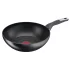 Tigaie Wok Tefal Unlimited G2551972, 28 cm, Antiaderent Titanium Anti-Scratch, Thermo-Signal, Inductie, Negru - 1