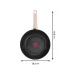 Tigaie Wok Tefal Eco-Respect G2541902, 28 cm, Aluminiu 100% Reciclat, Titanium Pro, Thermo-Signal, Inductie, Maro - 6