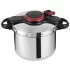 Oala sub presiune Tefal ClipsoMinut Easy P4624966, 9L, Inductie, Inox, Sistem de siguranta in 5 puncte, Argintiu - 2