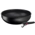 Set de 2 piese Tefal Ingenio Eco Resist L3979302, maner detasabil, antiaderent Titanium, compatibil cu inductia, 26 cm - 1