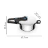 Tefal Secure Trendy P2580402 Тенджера под налягане, 4 л, Индукция, 2 програми за готвене, 5-точкова система за безопасност, Неръждаема стомана, Сребърен - 3