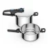 Σετ 2 χύτρες ταχύτητας Tefal Secure Trendy P2584301, 4L και 6L, Επαγωγική, 2 προγράμματα μαγειρέματος, 5 σημεία ασφαλείας, Ανοξείδωτο ατσάλι, Ασημί - 2