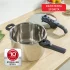 Комплект от 2 тенджери под налягане Tefal Secure Trendy P2584301, 4 л и 6 л, Индукция, 2 програми за готвене, 5 точки за безопасност, Неръждаема стомана, Сребрист - 6