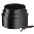 Set 4 piese Tefal Ingenio Eco Resist L3979202, maner detasabil, Thermo-Signal, invelis antiaderent, compatibil cu inductia - 1