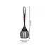 Spatula cu fante Tefal Ingenio K2060814, Rezistenta termica 230 grade, Inel silicon, Plastic, Negru - 5