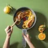 Tefal Ingenio Renew L2609502 Σετ 3 τεμαχίων, τηγάνι 24/28 cm, κεραμική αντικολλητική επίστρωση Inoceram Glide, Thermo-Signal, επαγωγικός - 9
