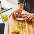 Tefal Eversharp Pro K2977S44 Σετ 6 τεμαχίων και βάση, γερμανικό ανοξείδωτο ατσάλι, ενσωματωμένο σύστημα ακονίσματος, μαύρο/ασημί - 6