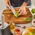 Tefal Eversharp Pro K2977S44 Σετ 6 τεμαχίων και βάση, γερμανικό ανοξείδωτο ατσάλι, ενσωματωμένο σύστημα ακονίσματος, μαύρο/ασημί - 7