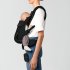 Marsupiu pentru bebelusi Cybex Laya, ergonomic, Magic Black - 10