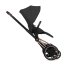 Carucior 2 in 1 pentru copii Cybex E-Priam Comfort, electric, premium, Sepia Black cu cadru Rosegold - 15
