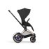 Carucior 2 in 1 pentru copii Cybex E-Priam Comfort, electric, premium, Sepia Black cu cadru Rosegold - 3