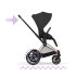 Carucior 2 in 1 pentru copii Cybex E-Priam Comfort, electric, premium, Sepia Black cu cadru Rosegold - 10