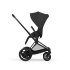 Carucior 2 in 1 pentru copii Cybex E-Priam Comfort, electric, premium, Sepia Black cu cadru Matt Black - 13