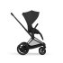 Carucior 2 in 1 pentru copii Cybex E-Priam Comfort, electric, premium, Sepia Black cu cadru Matt Black - 12