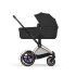 Carucior 2 in 1 pentru copii Cybex E-Priam Comfort, electric, premium, Sepia Black cu cadru Rosegold - 7