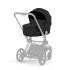 Carucior 2 in 1 pentru copii Cybex E-Priam Comfort, electric, premium, Sepia Black cu cadru Matt Black - 4