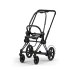 Cadru carucior Cybex Platinum e-Priam Style pentru copii, electric, premium, Matt Black - 1