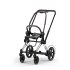 Cadru carucior Cybex Platinum e-Priam Style pentru copii, electric, premium, Chrome - 1