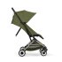 Carucior sport pentru copii CYBEX Orfeo, compact, ultra usor, Moss Green cu cadru Taupe - 6